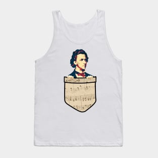 Frederic Chopin In My Pocket Tank Top